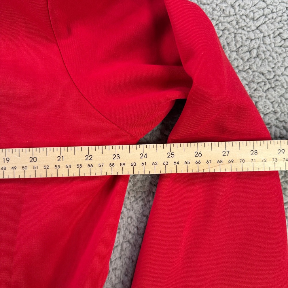Polo Ralph Lauren Full Zip Hoodie Mens Large Red Embroidered Pony Logo - Picture 6 of 8